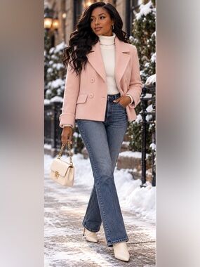 🌟VERY RARE FIND🌟Victoria’s Secret wool coat💓